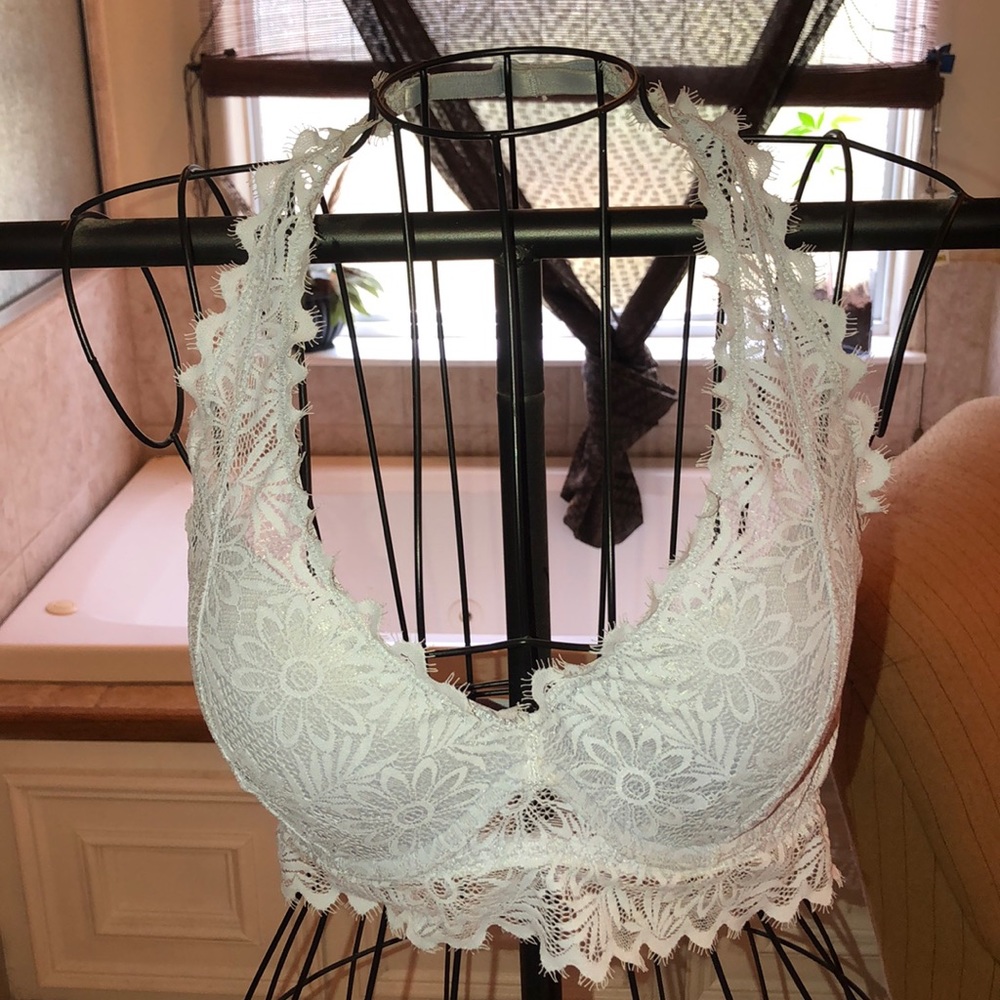 Victoria secret lace bralette, halter